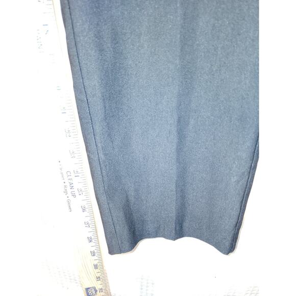 Rafaella Stretch Slim Pull-On Pants Women's Sz 18 Black Solid Chino Stretch - Picture 6 of 11